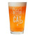 Neenonex™ Life is better with cat Engraved 16 oz Beer(Pint) Glass
