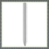 Swaged Post With Smooth Hammered Point