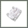 Die-Cast 4 Prong Oval Shape Center W-Peg Setting