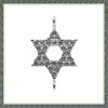 Small Star Of David (8.80 X 8.80 mm) Charm 27 p X 1.00 mm (0.005 Ct)