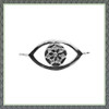 Evil Eye (7.20 X 16.00 mm) Charm 8 p X 1.00 mm (0.005 Ct)
