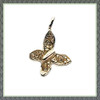 Butterfly (5.20 X 5.20 mm) Charm 4 p X 1.00 mm (0.005 Ct)