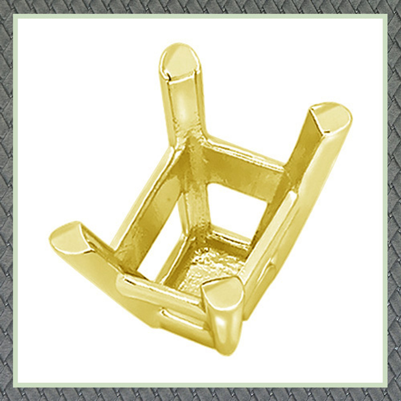 Light Weight Emerald Center Head W/Peg Setting