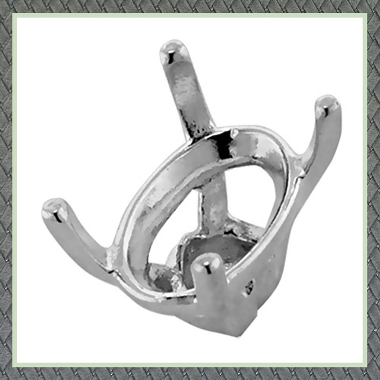 Tapered Oval Center Head W-Peg Setting