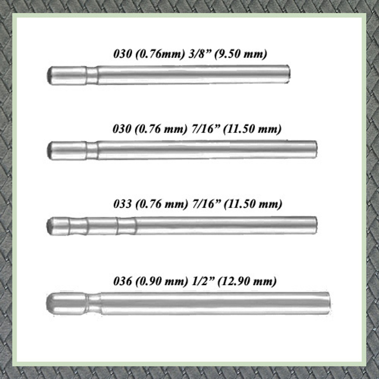Friction Post with Single  & Double Groove W-Round End
