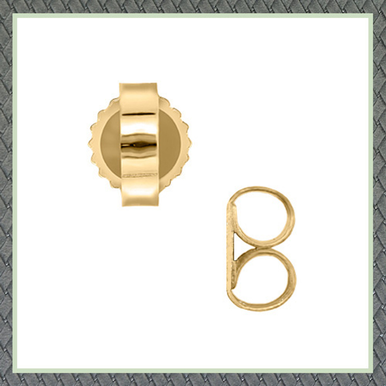 Medium Easy Grip Corrugated Butterfly Friction Nut