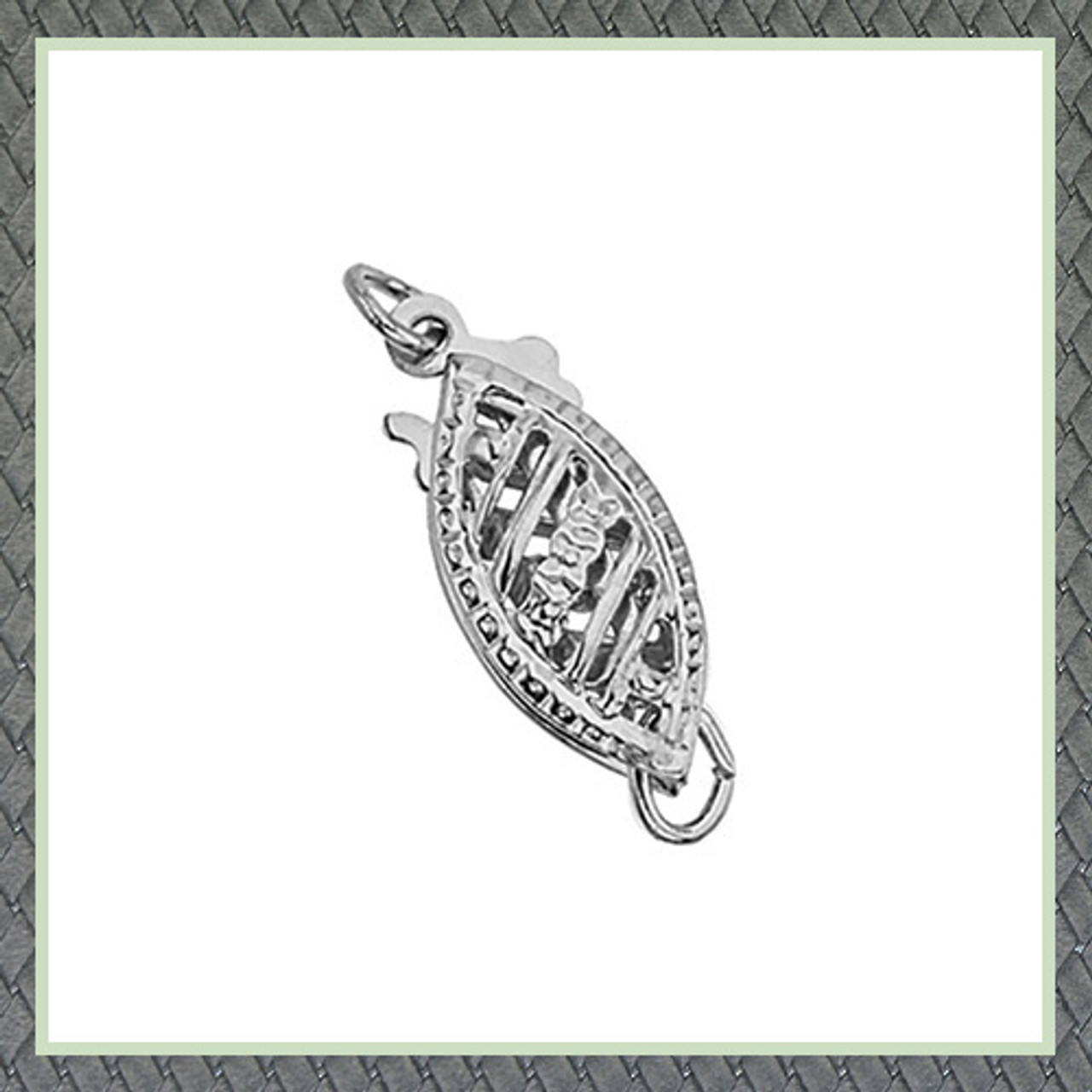 Small Pearl Fish Filigree (11) Clasp