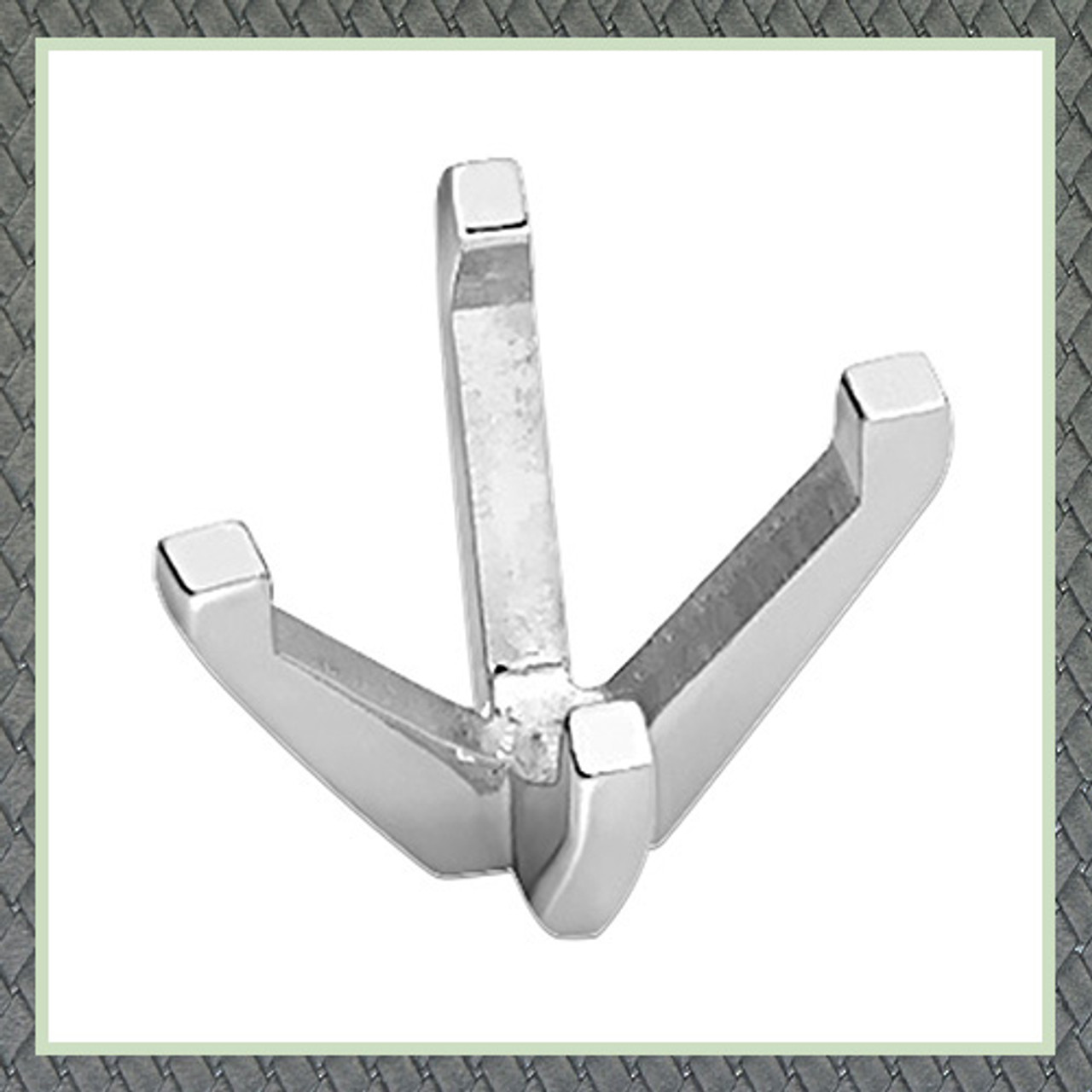 Die-Cast 4 Prong Oval Shape Center W-Peg Setting