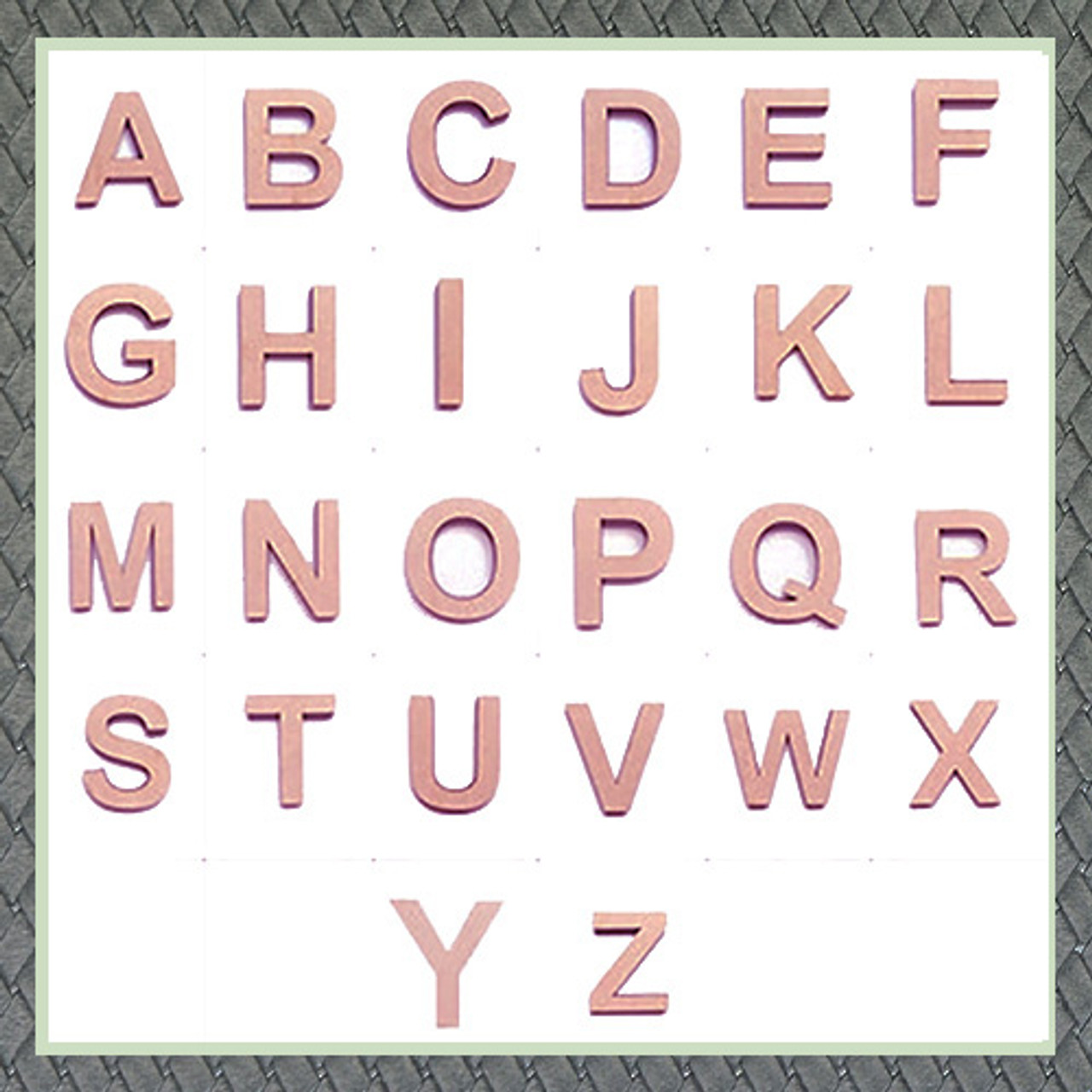 Plain Block Letters
