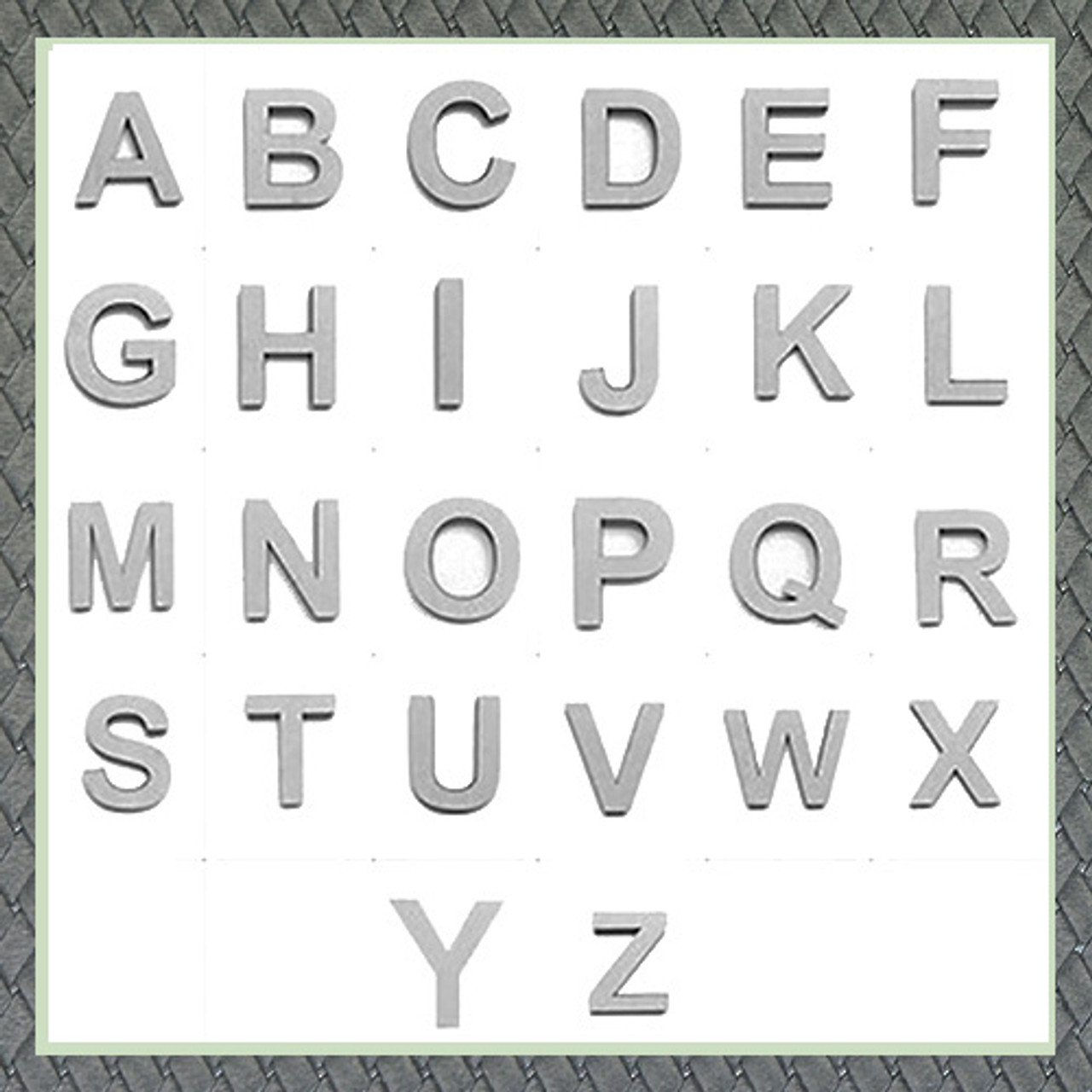 Plain Block Letters