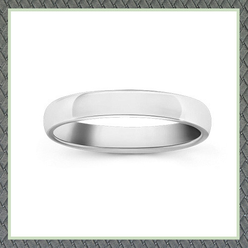 4.00 MM Plain Comfort Fit Wedding Band