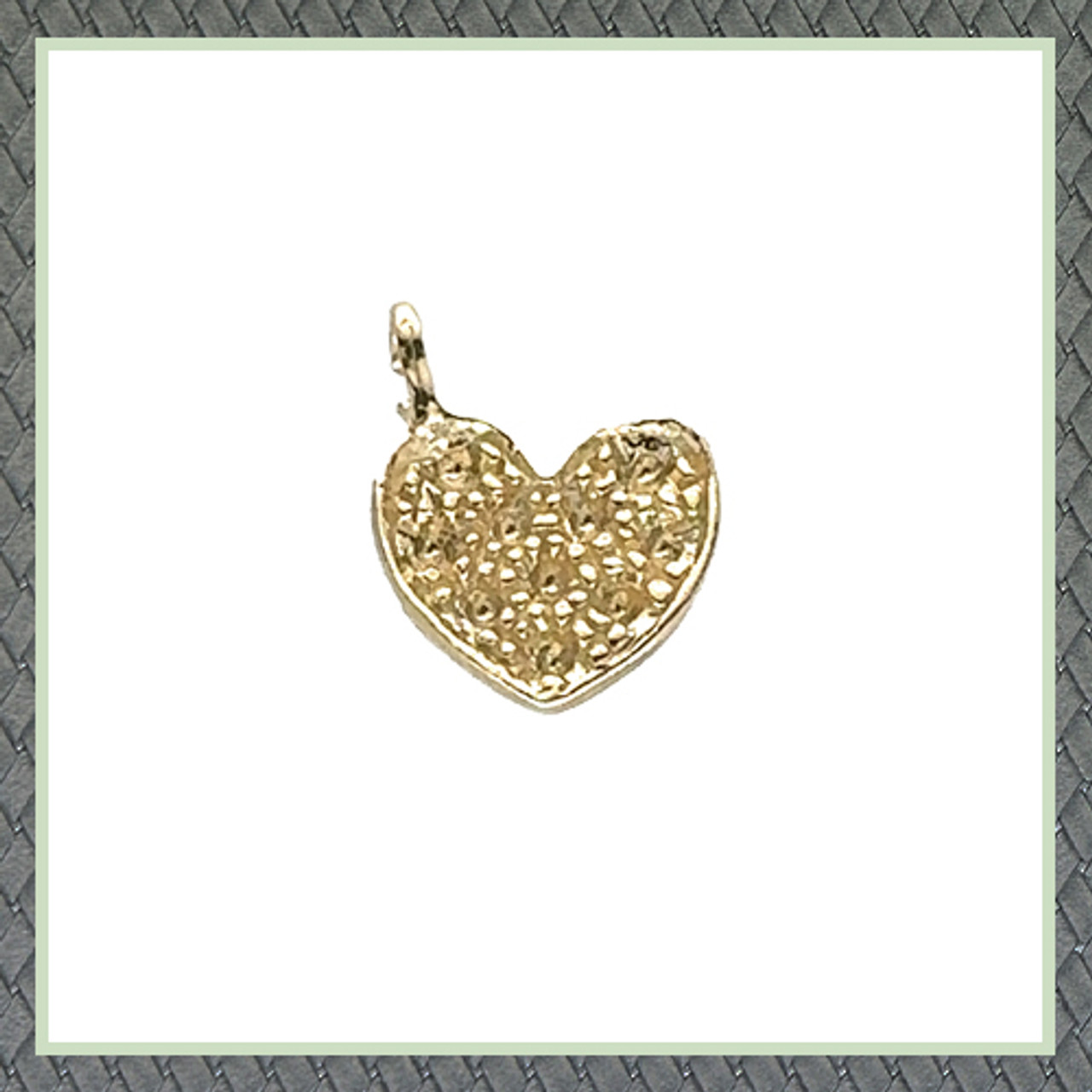 Small Heart Charm 10 p X 1.00 mm (0.005 Ct)