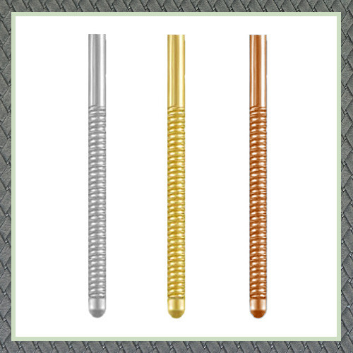 Threaded Post With Rounded Nose for Smoother Fit 030 3/8"