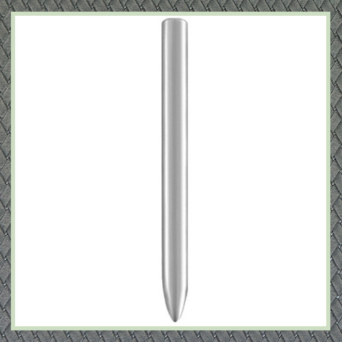 Swaged Post With Smooth Hammered Point