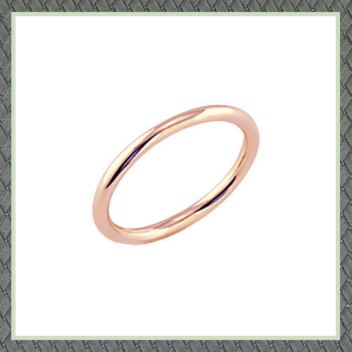 2.00 mm Plain Rounded Stackable  Band