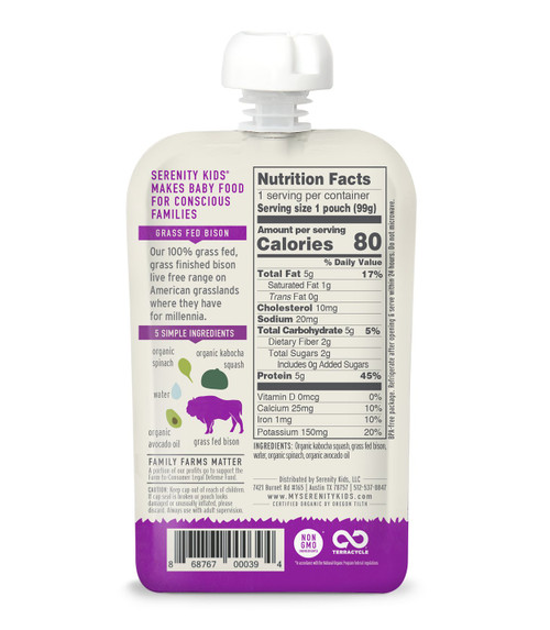 serenity food pouches