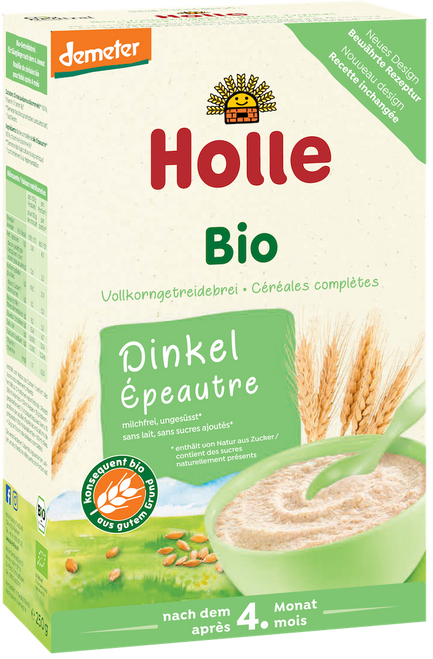 holle organic spelt porridge