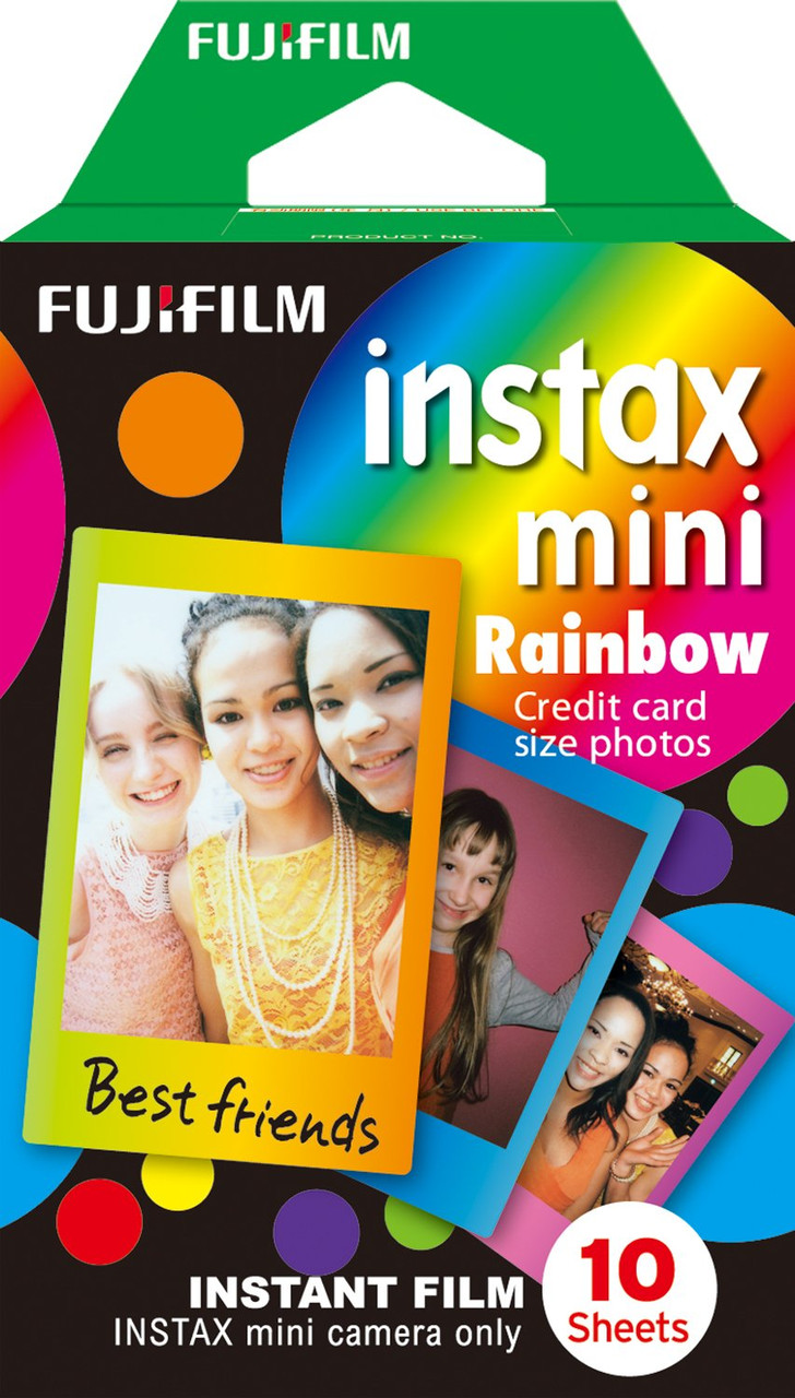Fujifilm Instax Mini Rainbow Film Iso 800 (16437401) Beach Audio