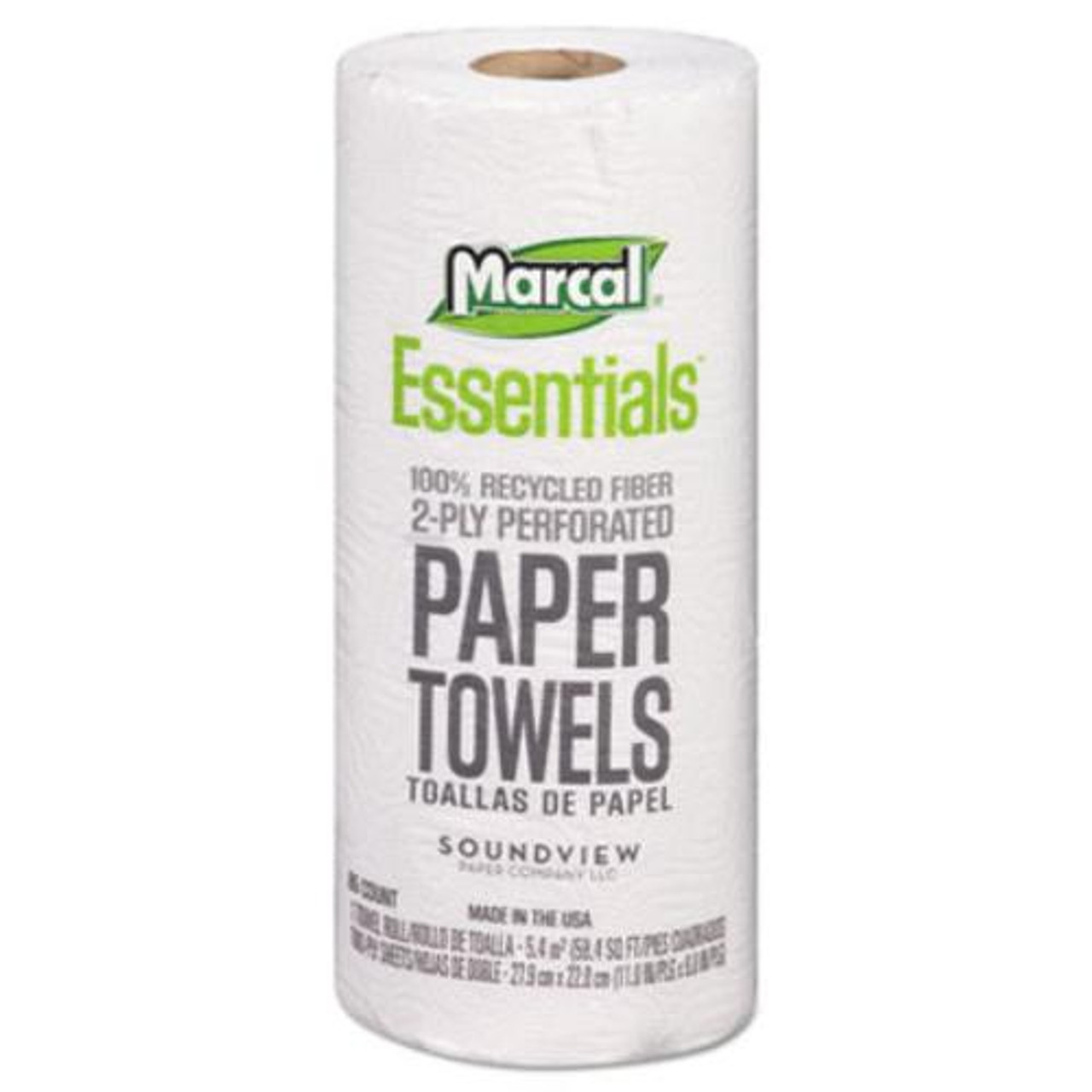 White Paper 2-Ply Kitchen Paper Towel Roll (30-Rolls)