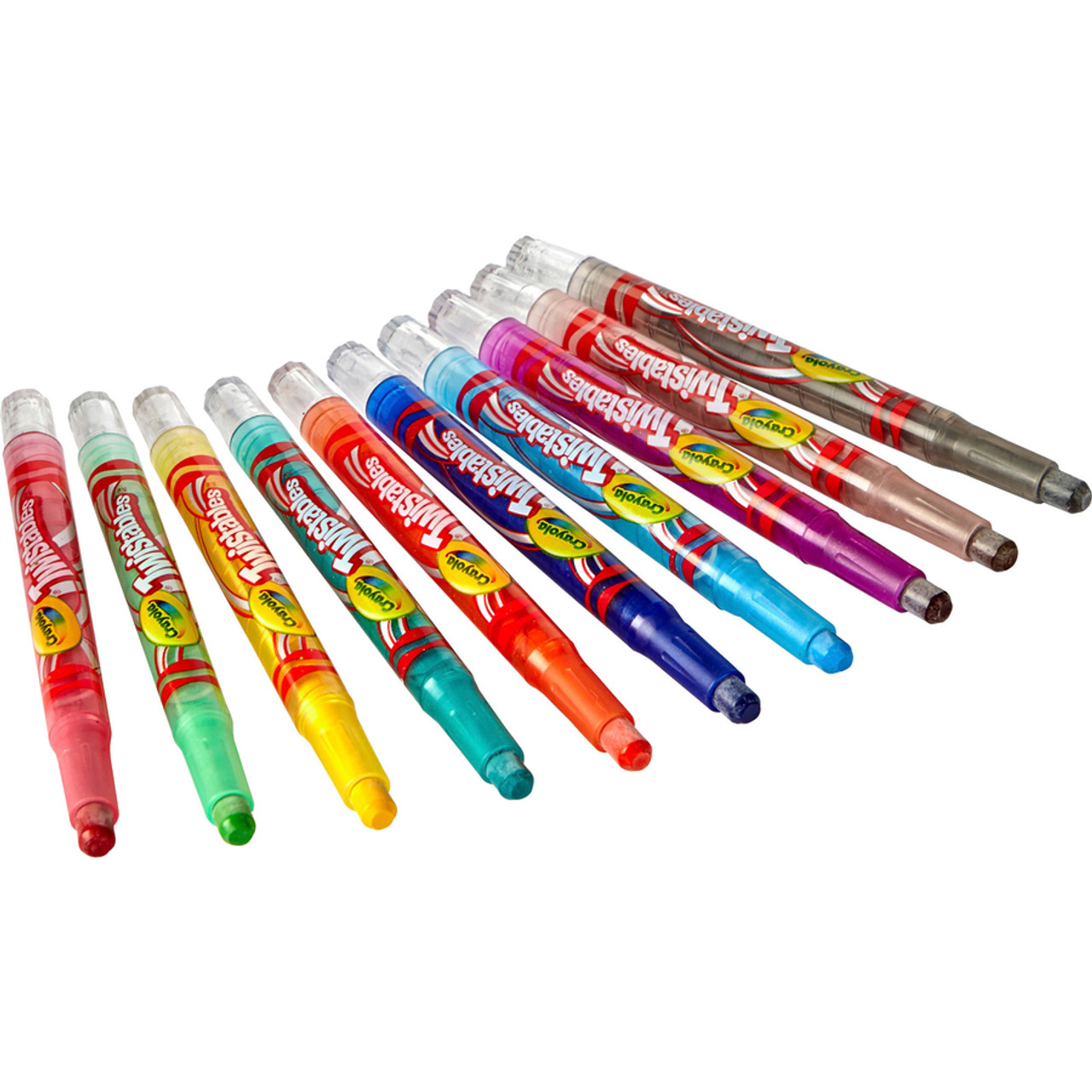 Crayola 30363920 12 Twistables Clear Plastic Barrel, 1 - Foods Co.