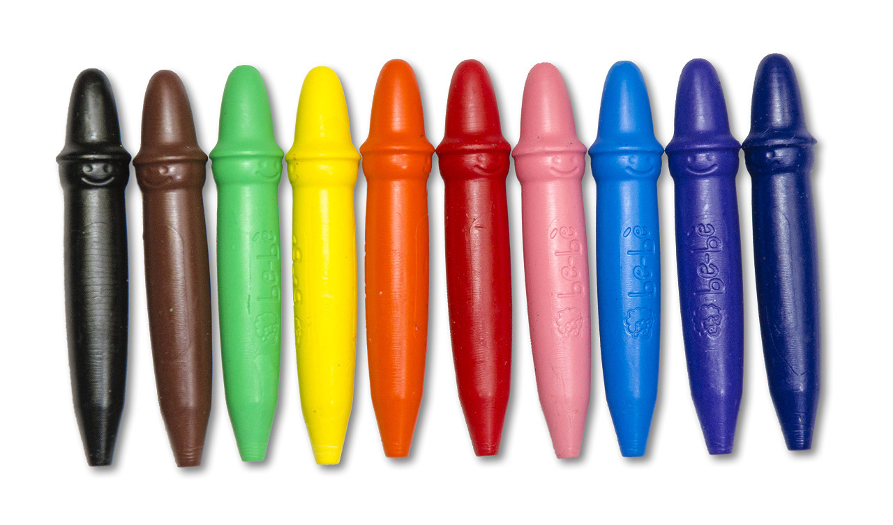 PRANG be-be Jumbo Crayons for Small Children Washable Includes Sharpener  Asso... | eBay Prang be-