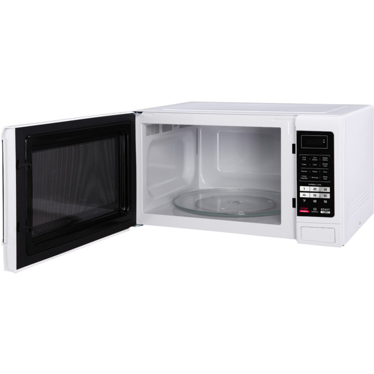 Commercial Chef 1.6 Cu. ft. Countertop Microwave White