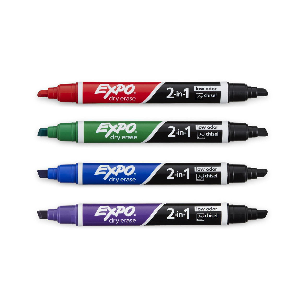 Sanford Dry Eraser Marker, Low Odor, 4-Pk.