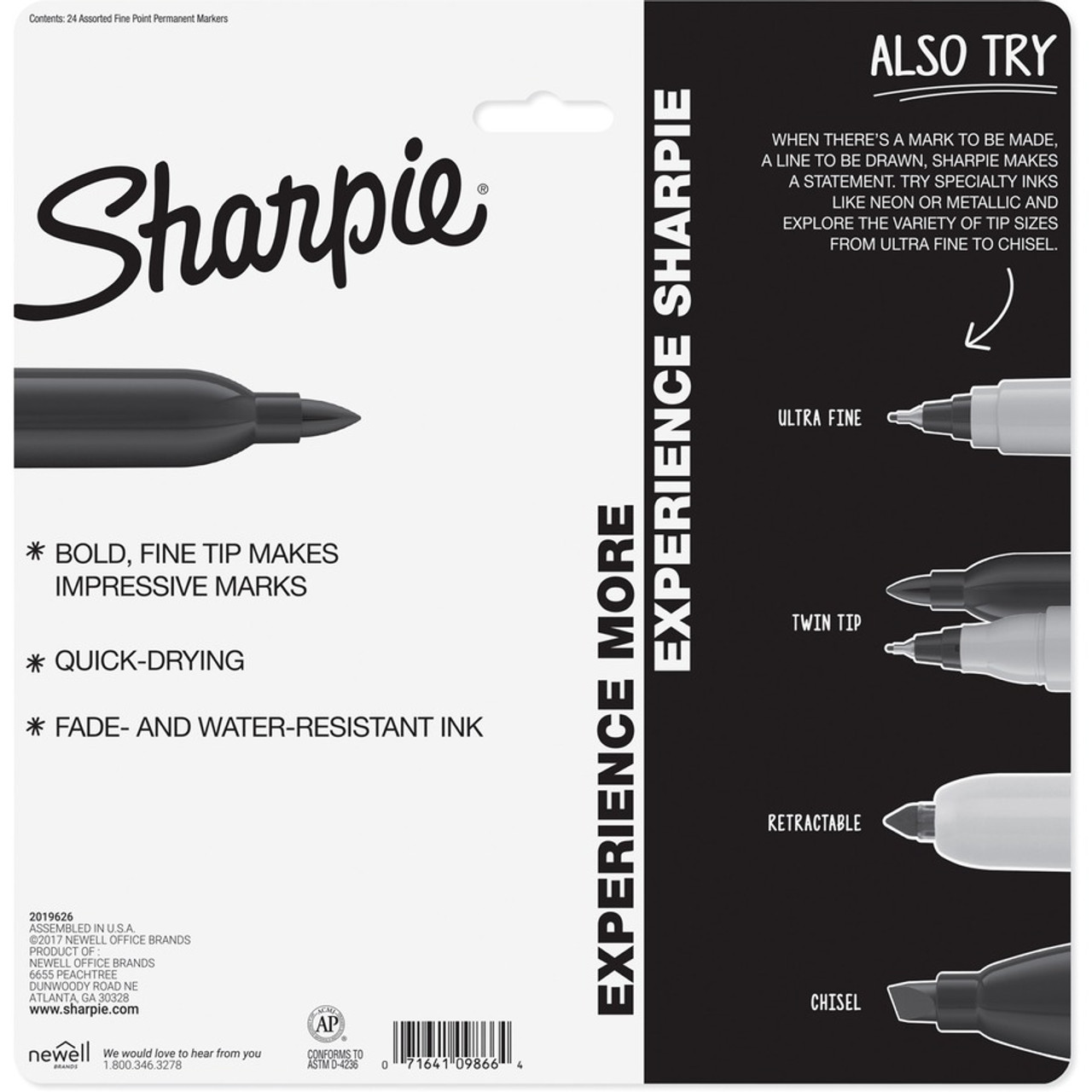 Sharpie® Color Burst Fine Point Permanent Markers