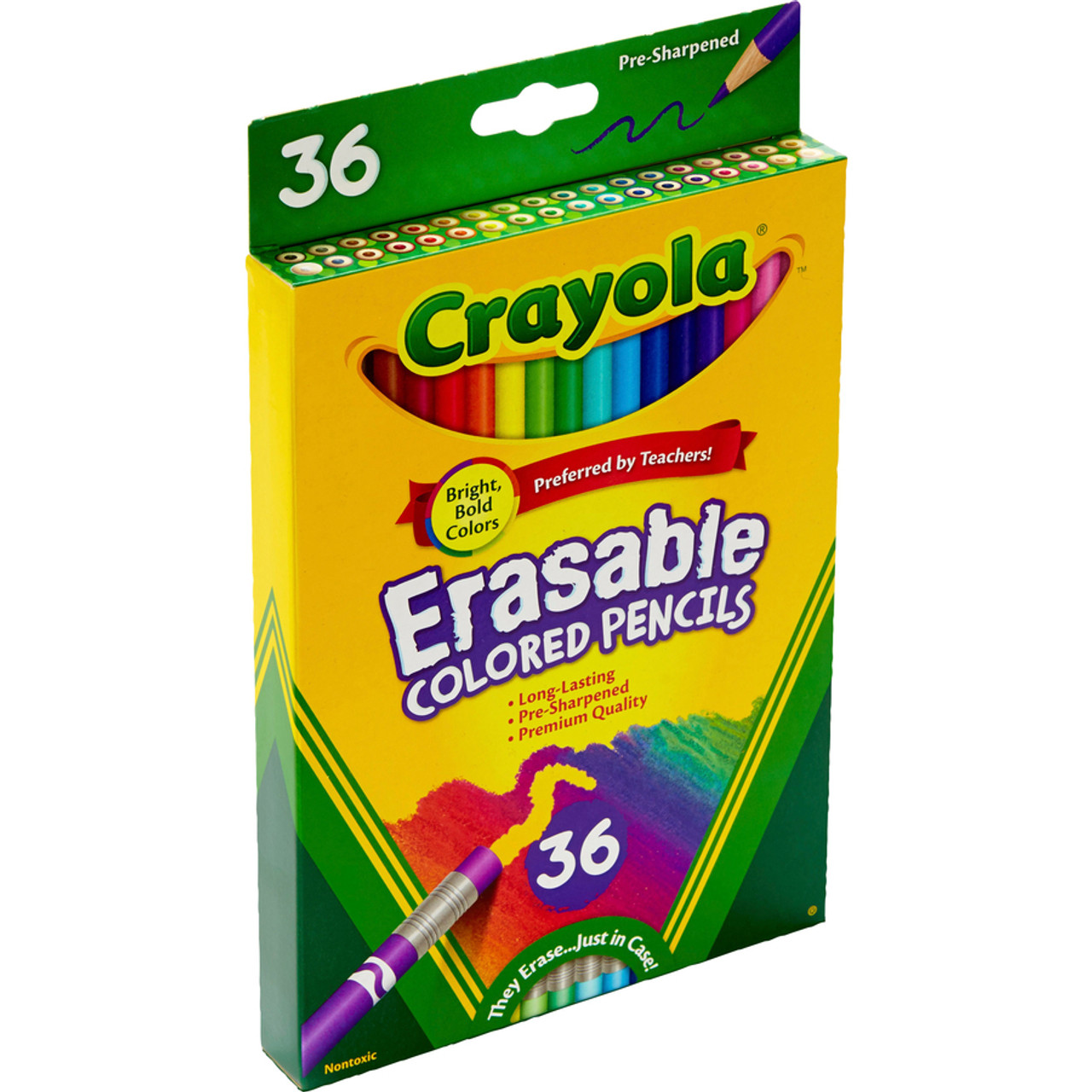 Crayola 36 ct Erasable Colored Pencils