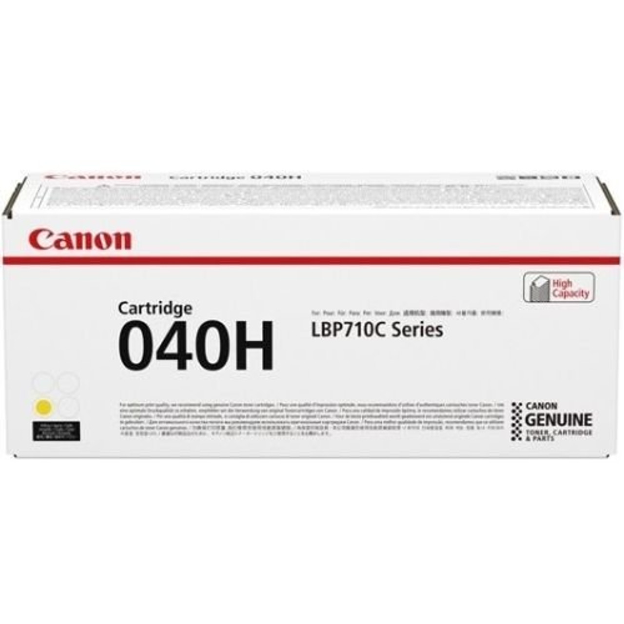 Canon CRG-040HYEL Original Toner Cartridge - Yellow (0455c001)