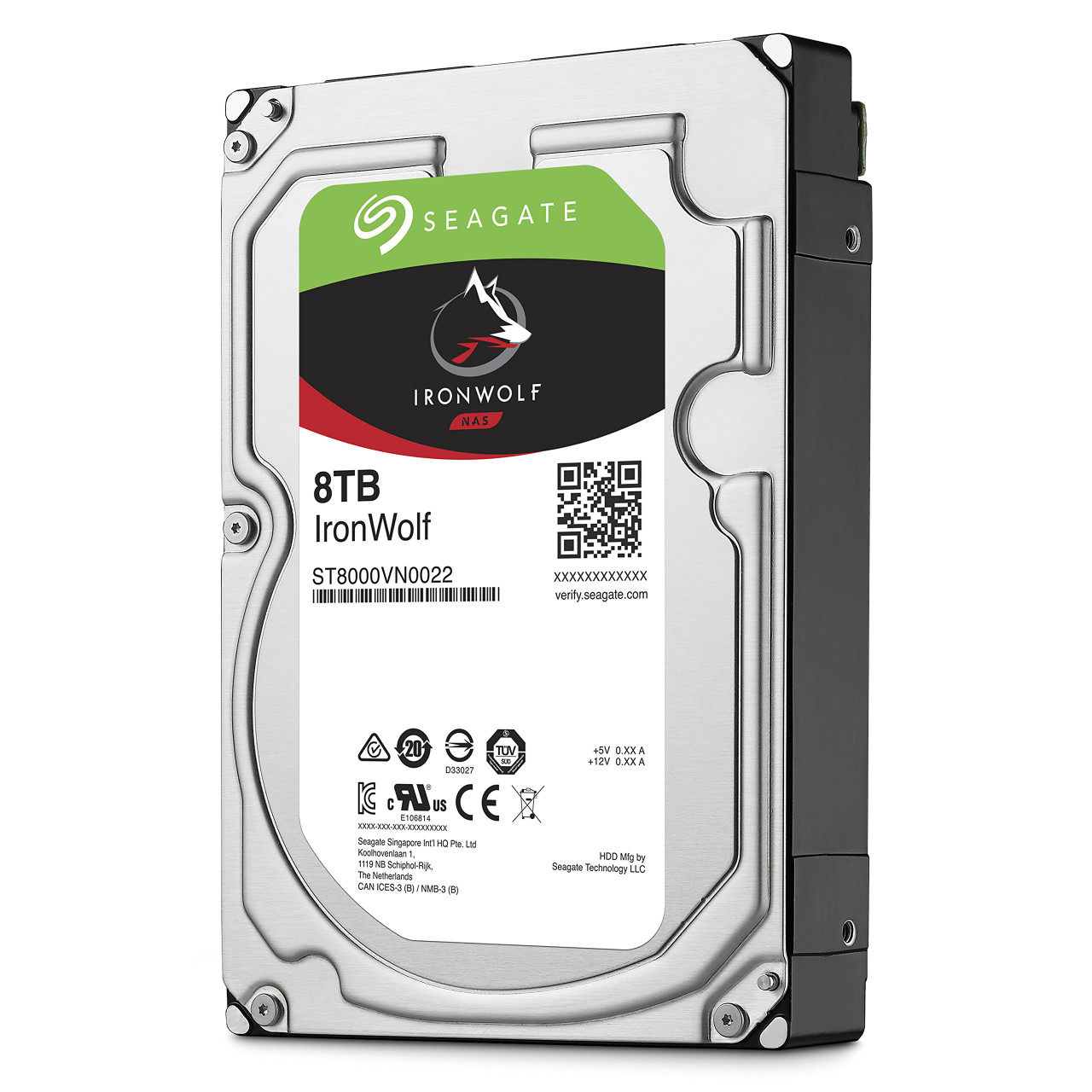 Seagate IronWolf ST8000VN0022 8 TB Hard Drive - 3.5