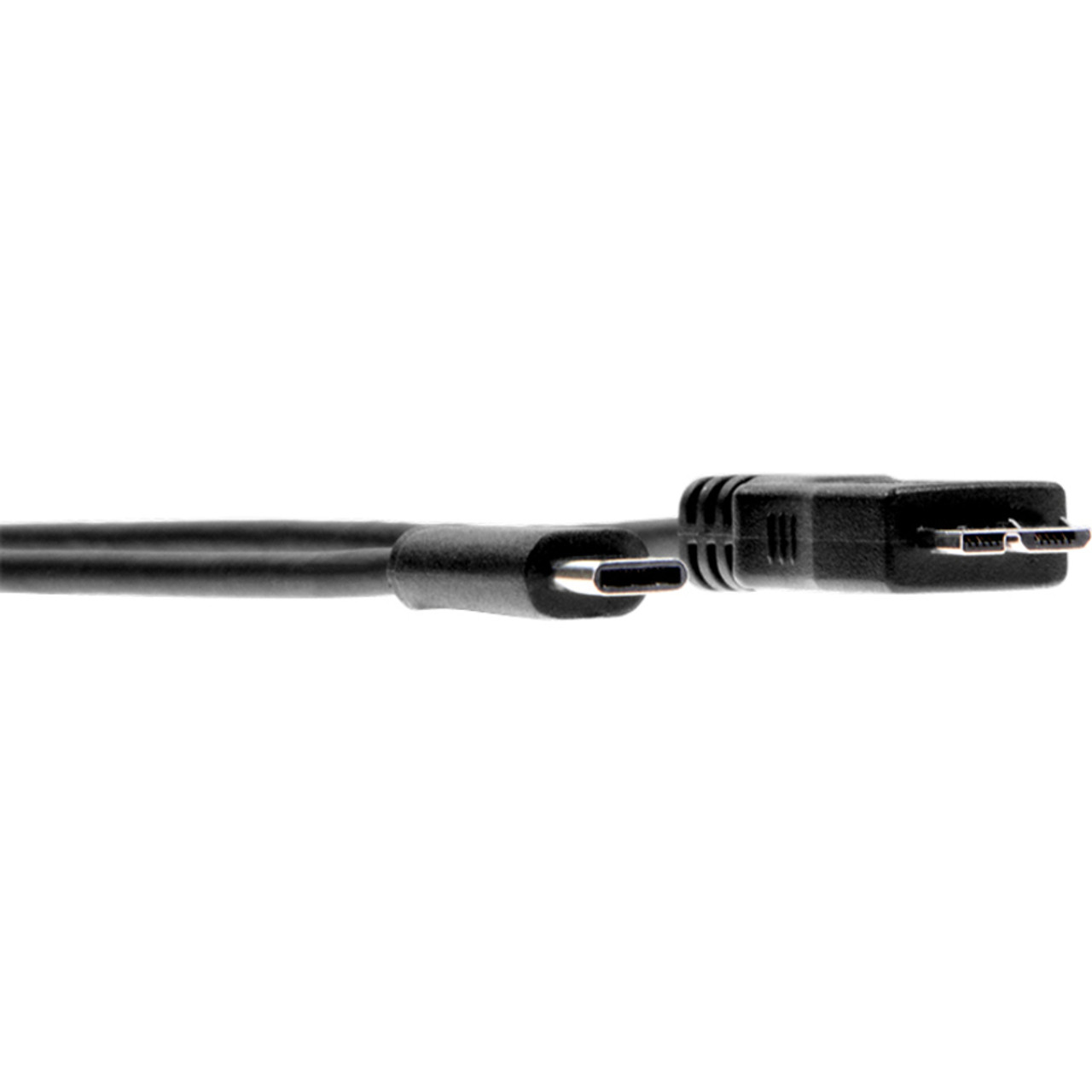 Rocstor Premium USB-C to Micro-B Cable - Black - 3ft