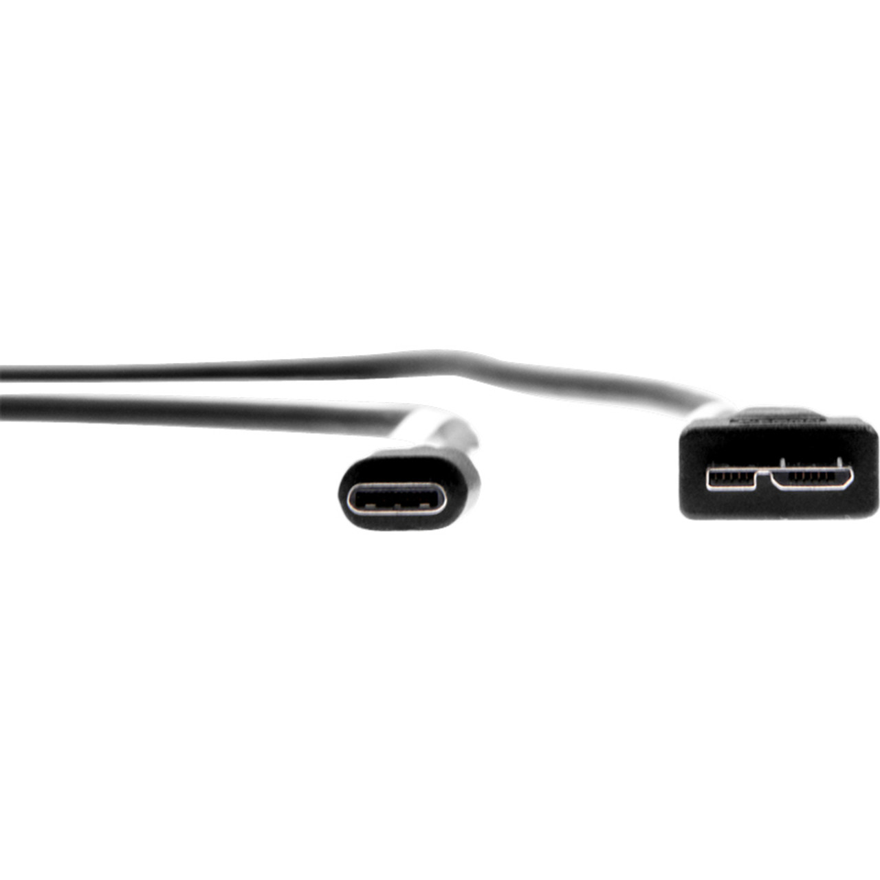 Rocstor Premium USB-C to Micro-B Cable - Black - 3ft