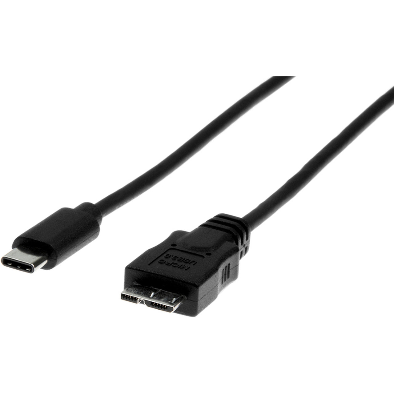 Rocstor Premium USB-C to Micro-B Cable - Black - 3ft