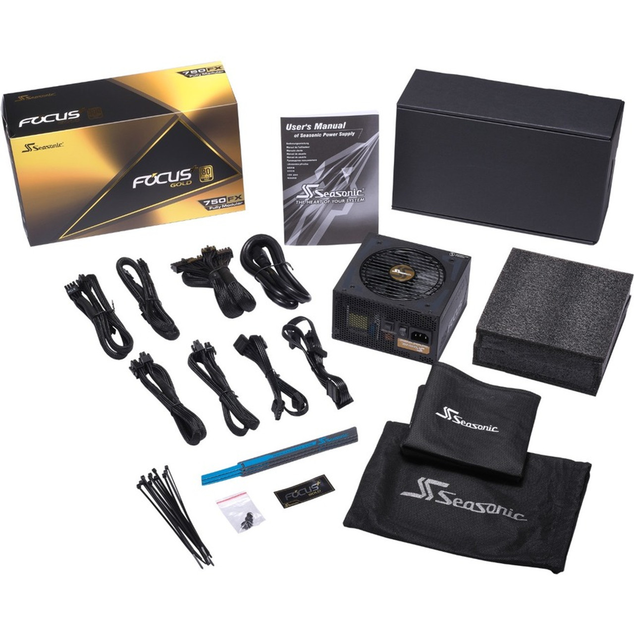 Seasonic SSR-750FX FOCUS 750W 80 PLUS Gold ATX12V Power