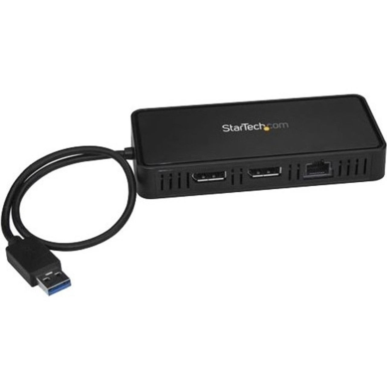 StarTech.com USBA2DPGB USB to Dual DisplayPort Mini Dock - 4K