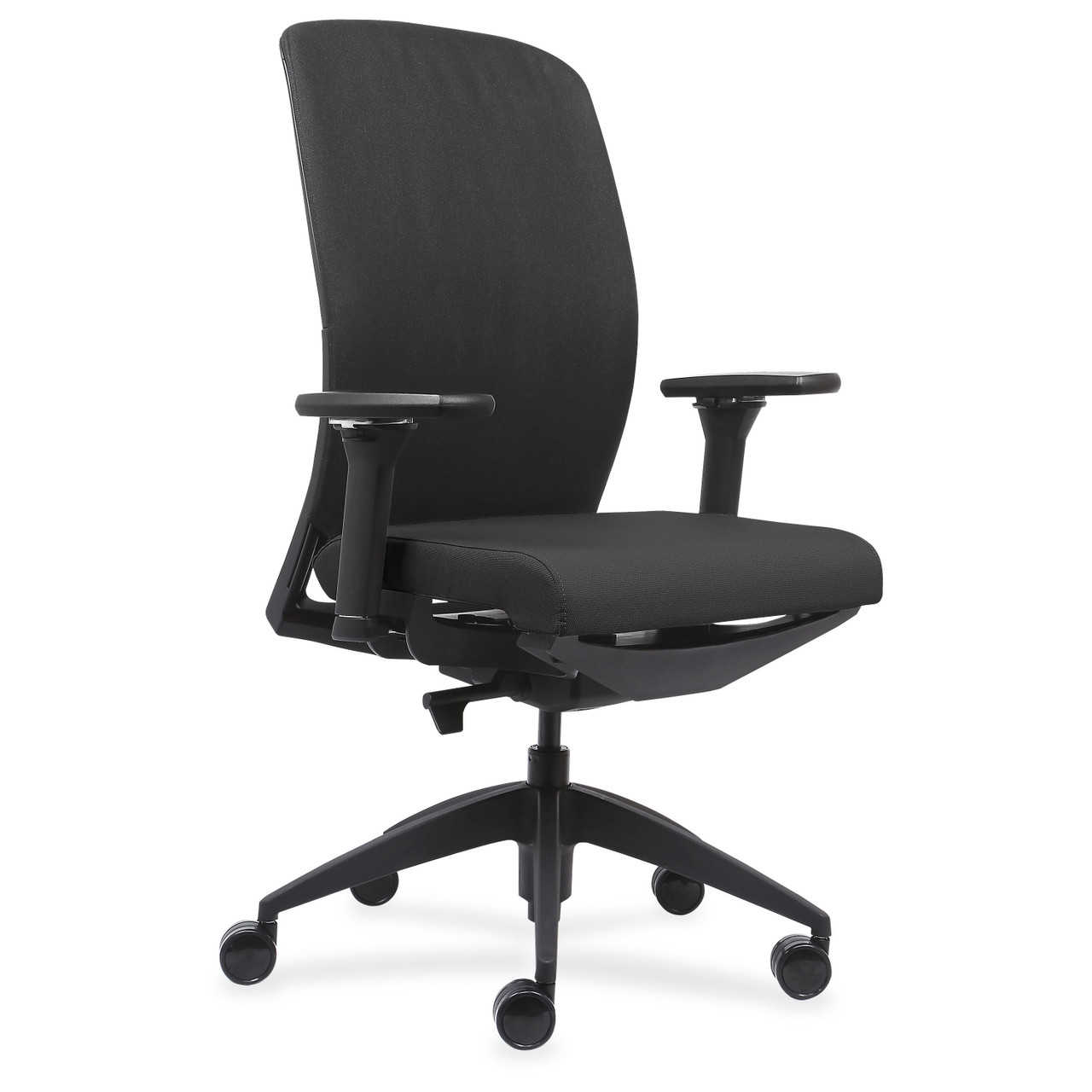 Lorell Executive Chairs with Fabric Seat Back Beach Audio