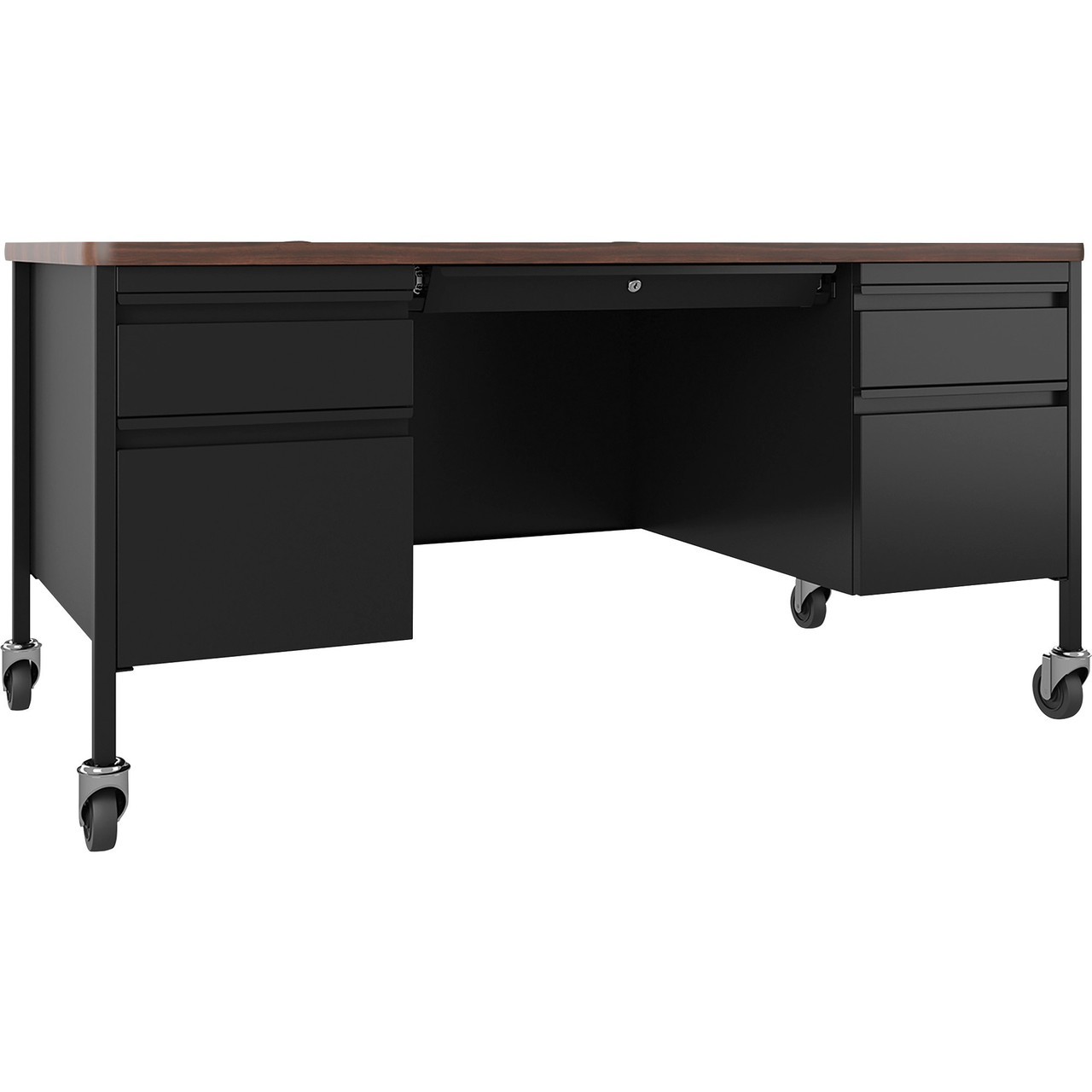 Lorell Fortress Series Teacher's Desk - Thumbnail 2
