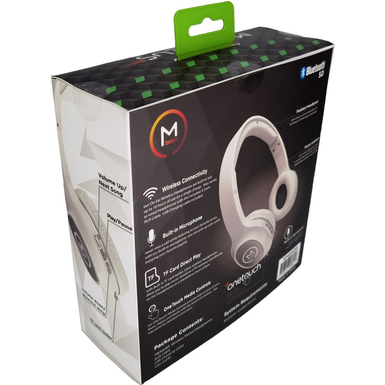 Morpheus 360 Tremors Wireless on-ear Headphones, Bluetooth Headphones