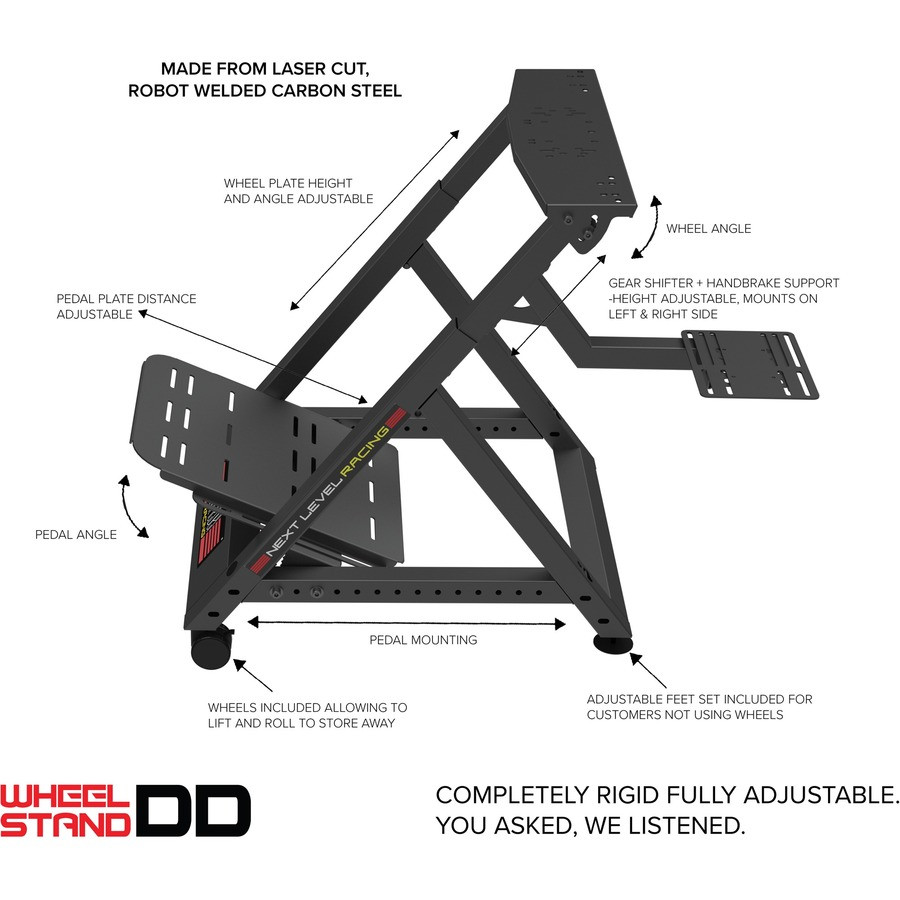 NextLevel Racing ハンコンスタンド Wheel Stand DD NEXT LEVEL RACING WHEEL STAND DD – Pit Lane Sim Racing
