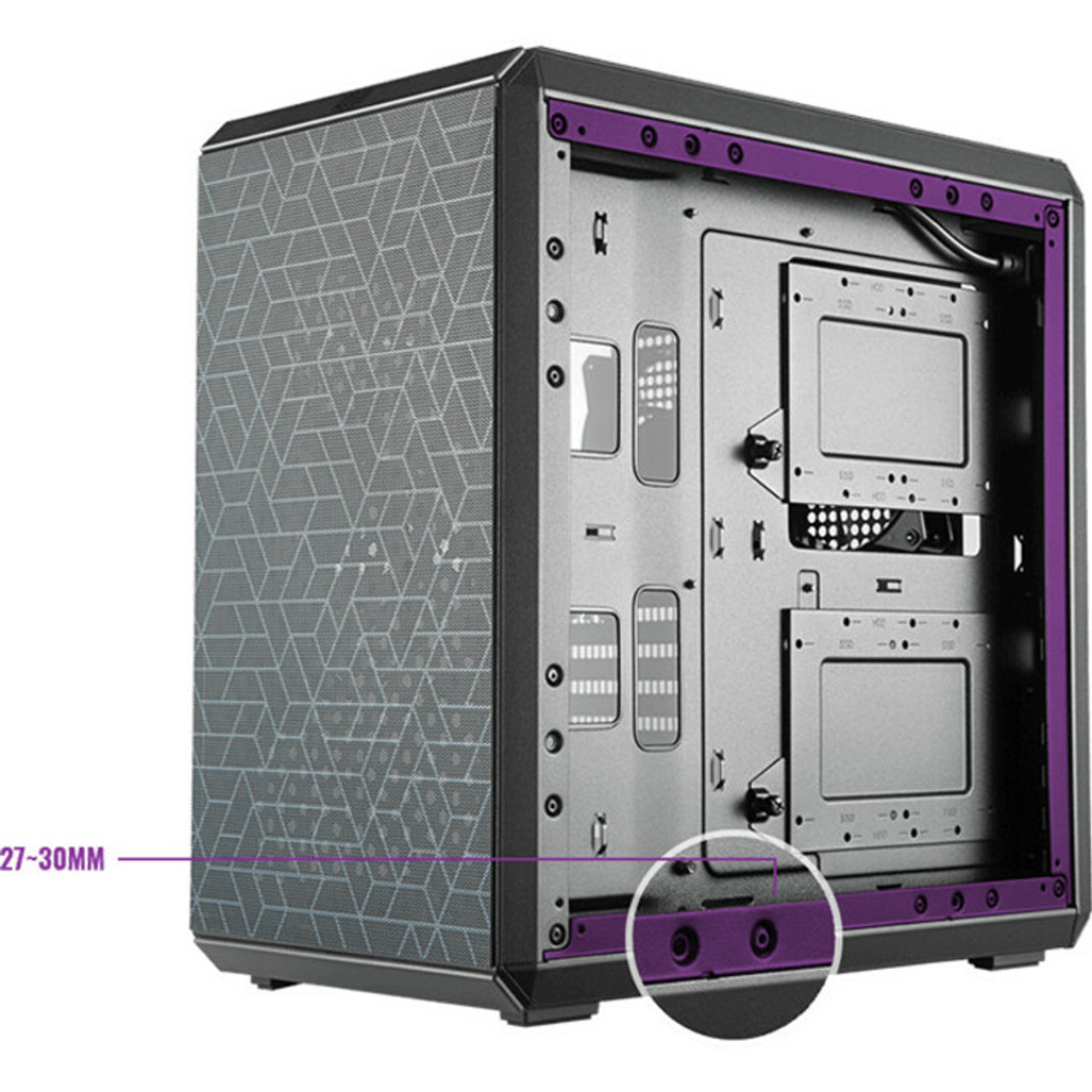 Cooler Master MasterBox Q500L Computer Case - Mid-tower | Beach Audio