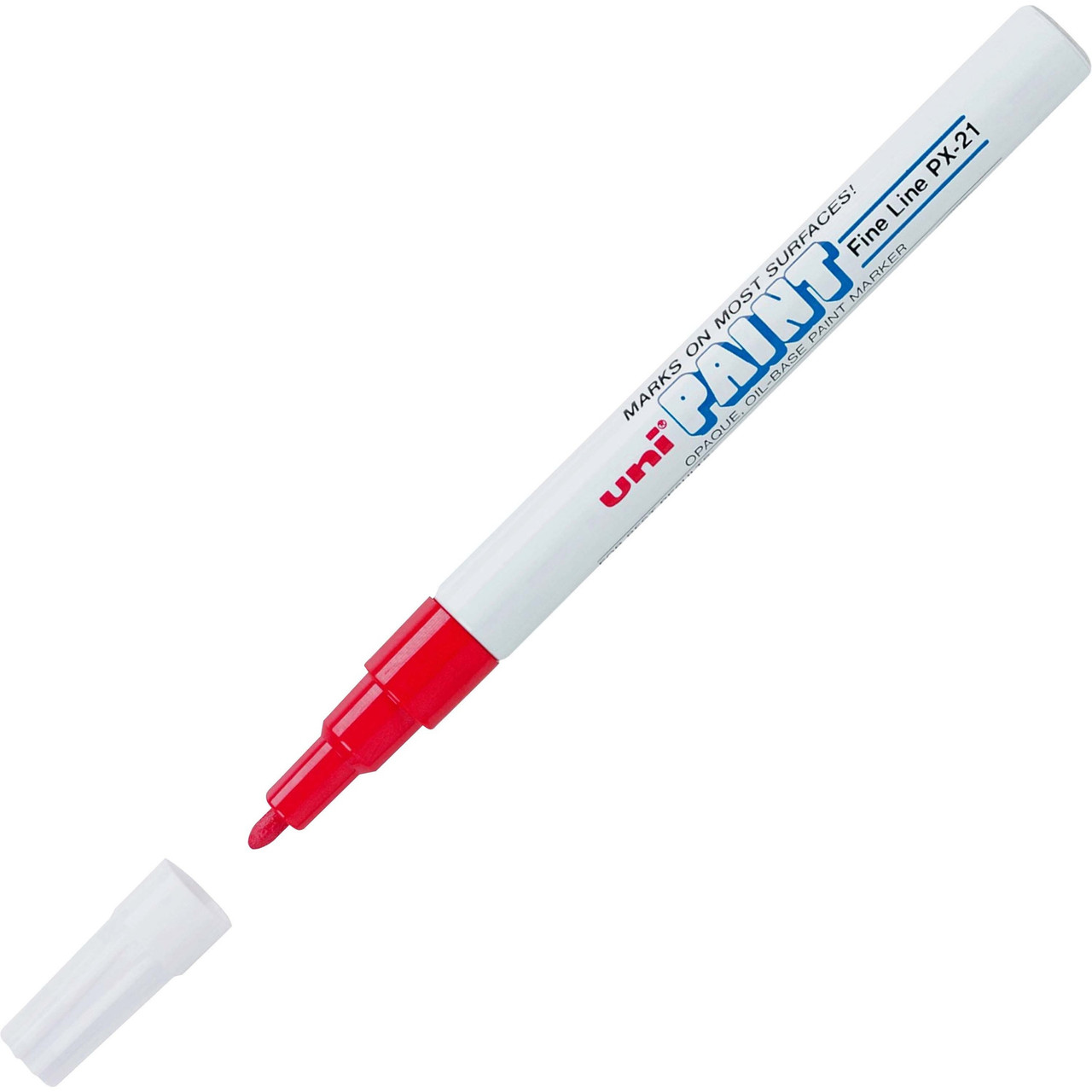 Uni-Ball Oil-Base Fine Line uni Paint Markers (63702) Lot of 2 markers