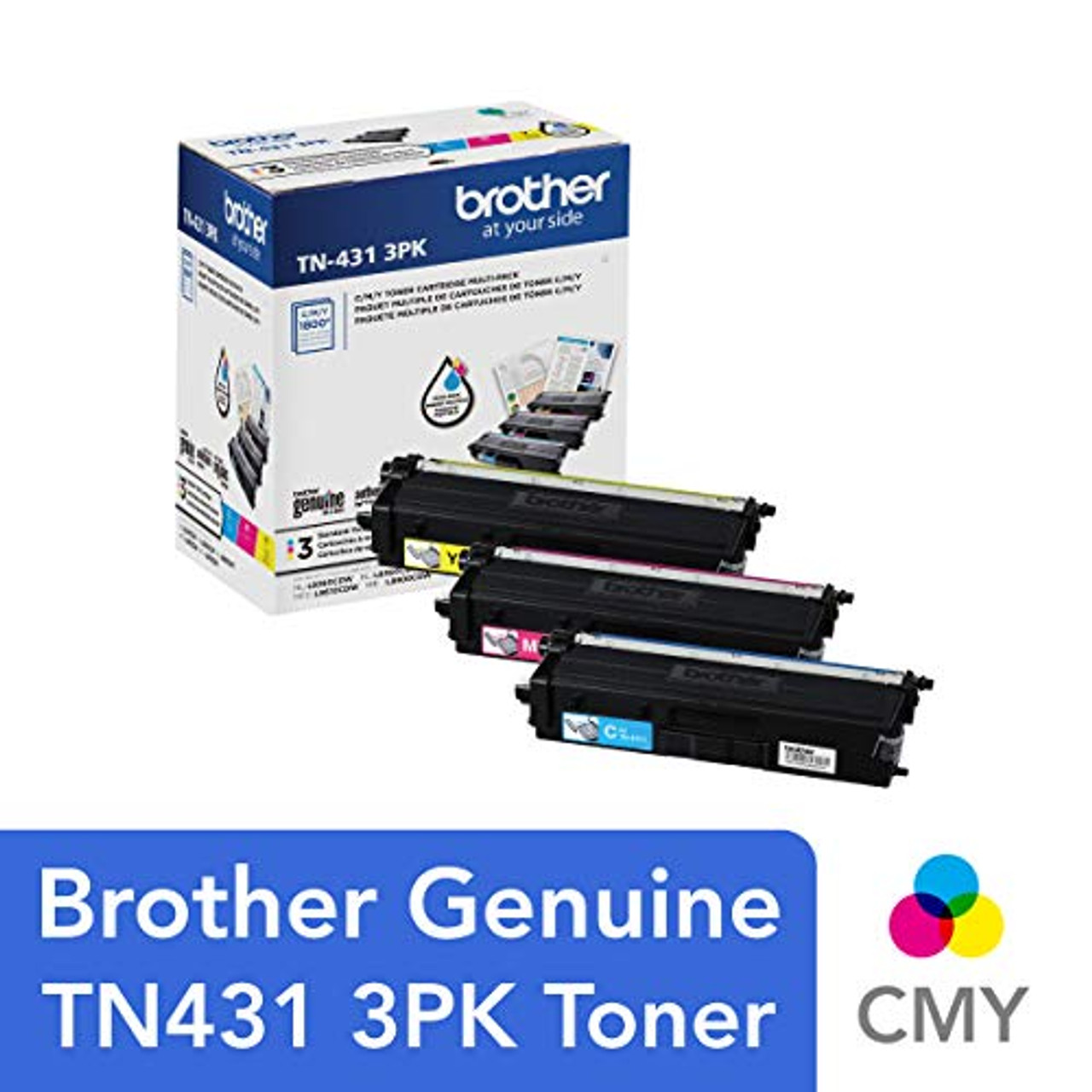 panel en milliard Matematik Brother TN-431 Original Toner Cartridge - Multi-pack - | Beach Audio