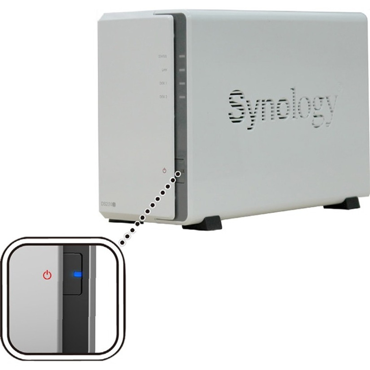 Synology DiskStation DS220J SAN/NAS Storage System | Beach Audio