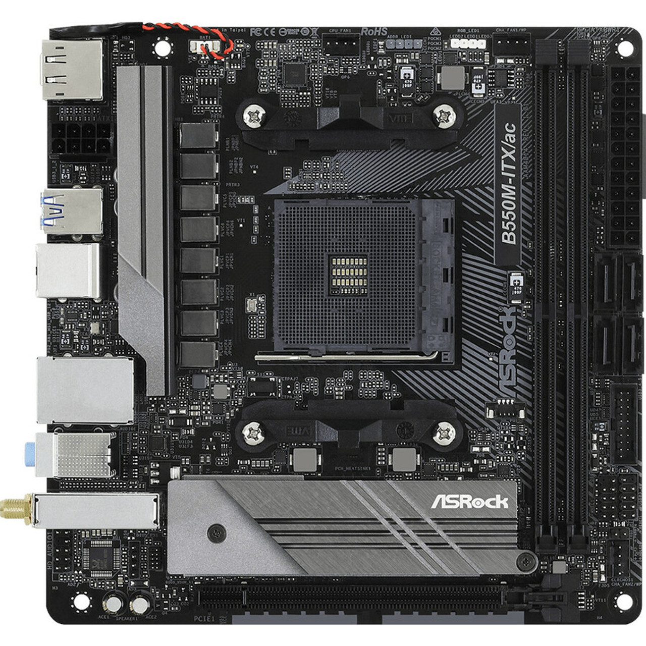 ASRock B550M-ITX/ac Windows11対応 Wi-Fi対応 Amazon.com: ASRock B550M-ITX/AC Supports 3rd Gen AMD AM4