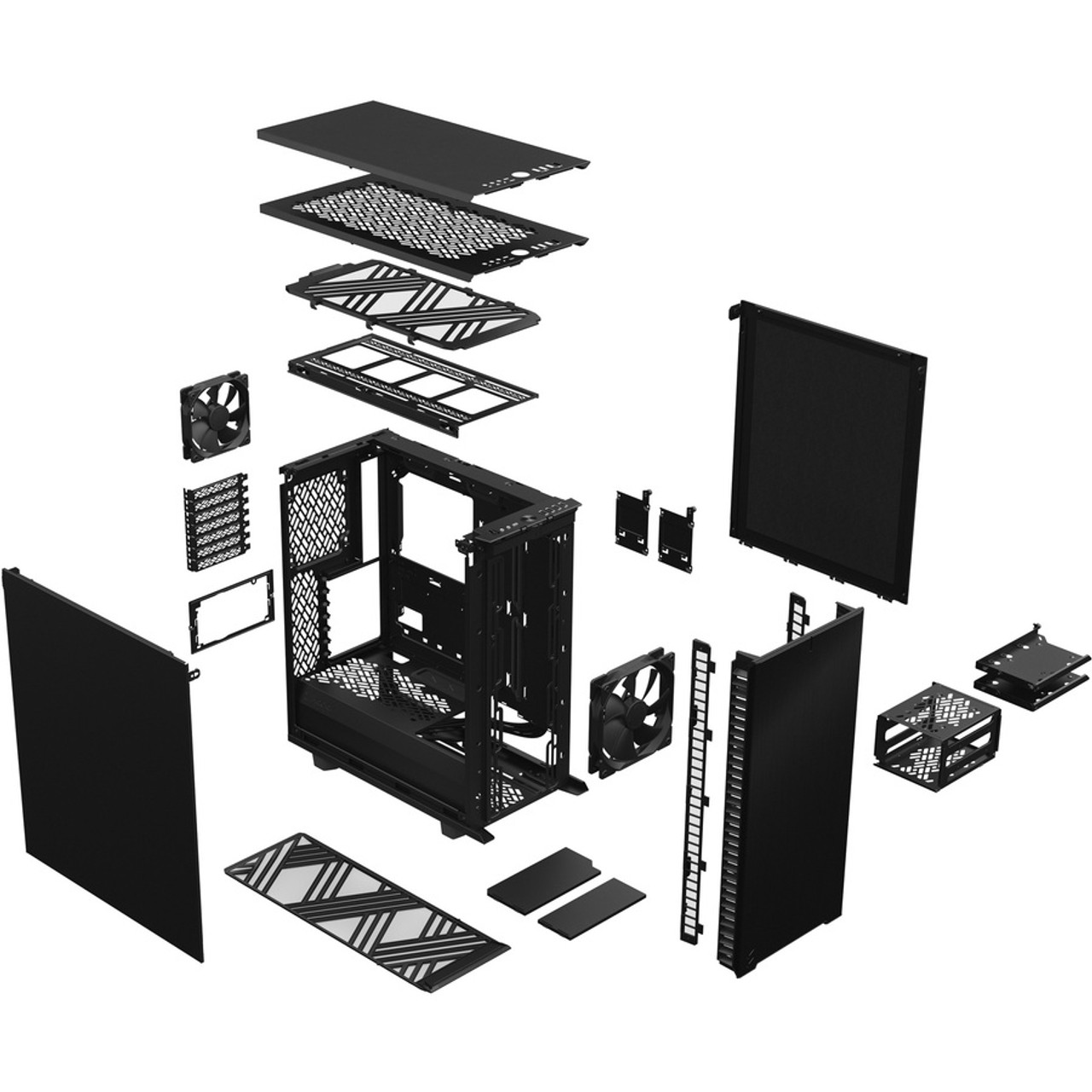 Fractal Design Case FD-C-DEF7C-01 Define 7 Compact Mid | Beach Audio