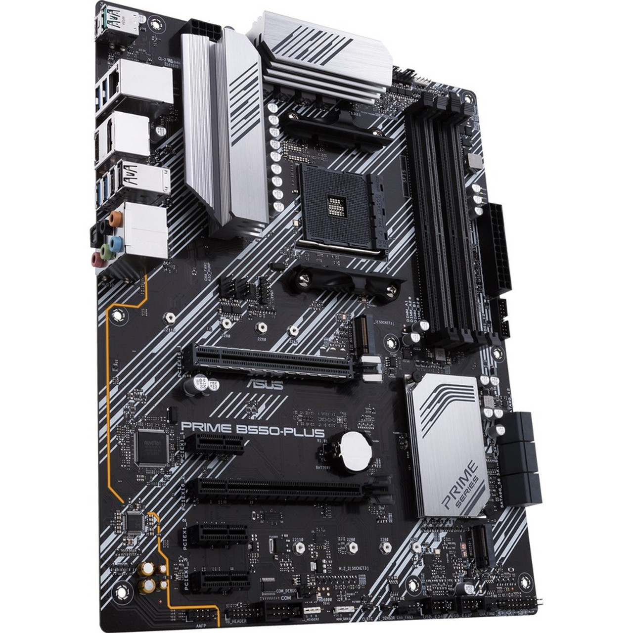 Asus Prime B550-PLUS Desktop Motherboard - AMD Chipset | Beach Audio