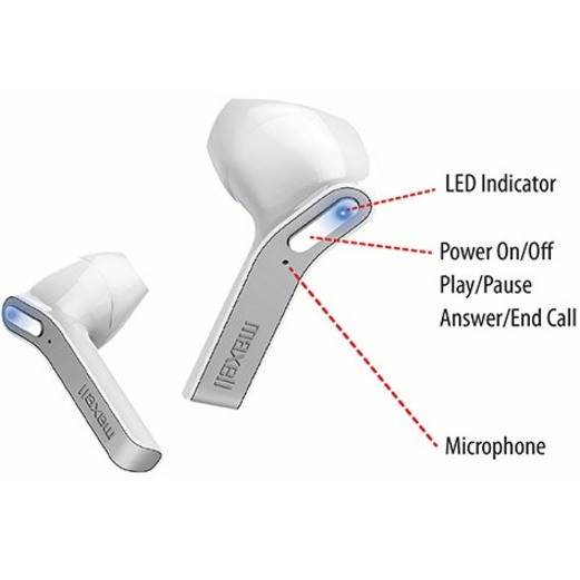 Maxell 199461 Jelleez True Wireless Bluetooth Earbuds Beach Audio