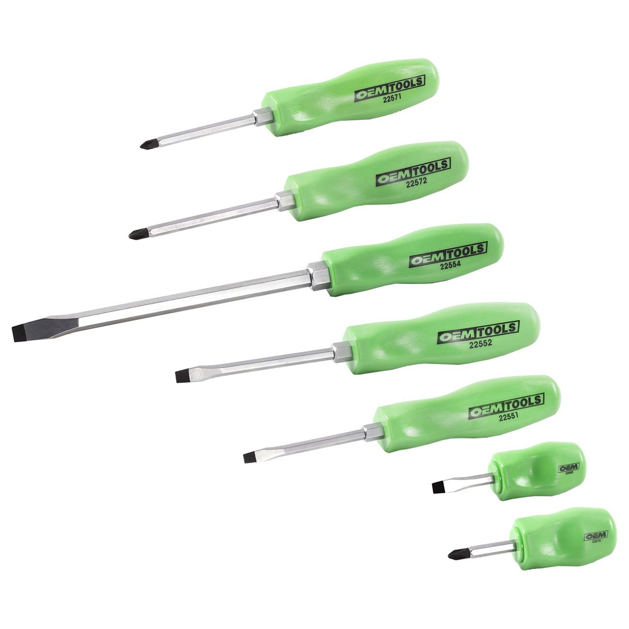 Great Neck Tools 23999 Oem Tools 8pc Screwdriver Set | Beach Audio