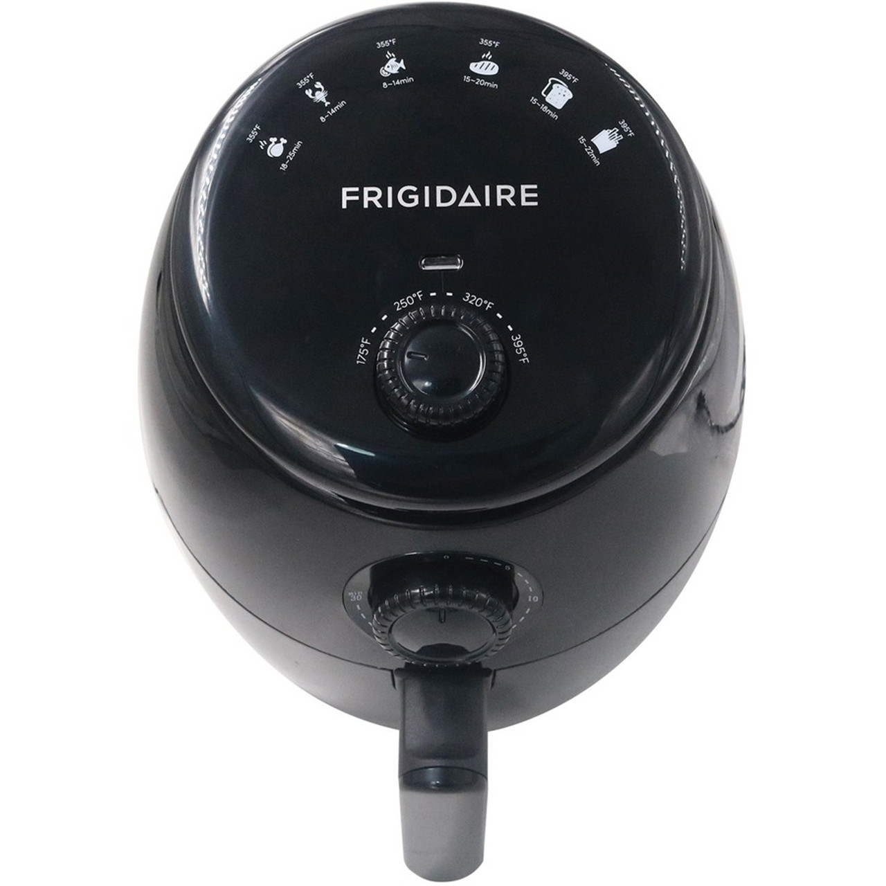 Frigidaire EAF180-BLACK 1.8-Quart 800-Watt Countertop Electric Air Fryer with Timer